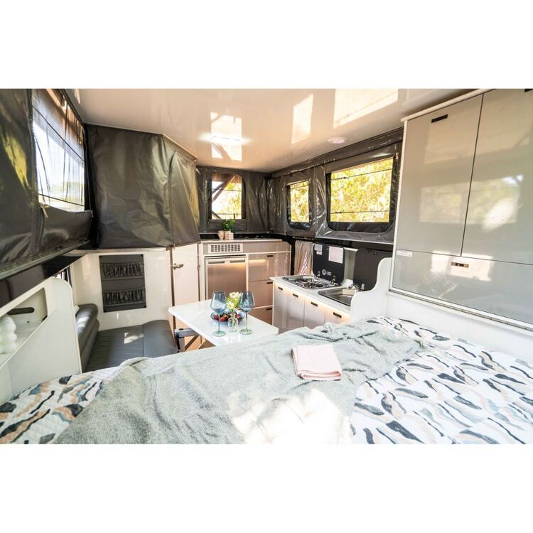 Austrack Talawana X15LS Series 3 Hybrid Camper Grey