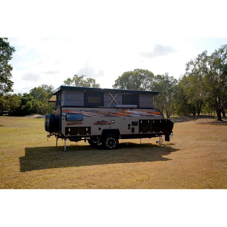 Austrack Talawana X16BLS Series 3 Hybrid Camper Grey