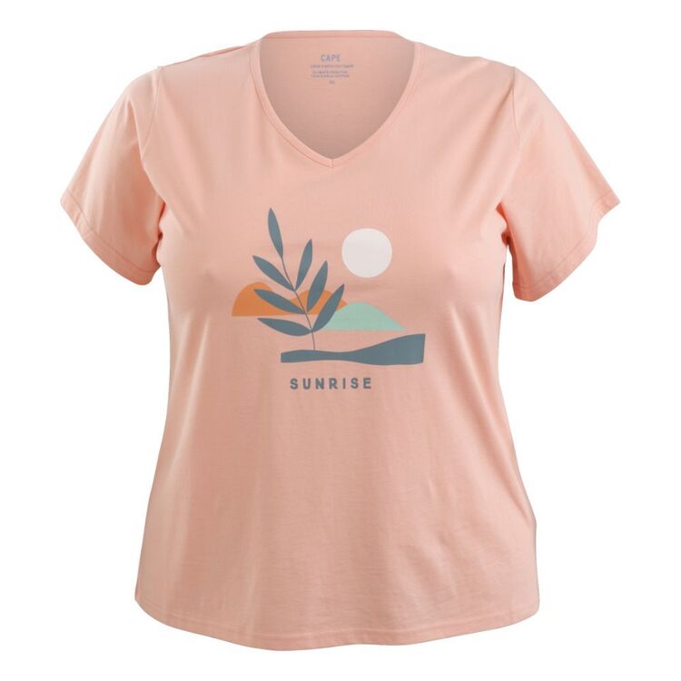 Cape Women's Lacey 2 Plus Size Tee Impatien