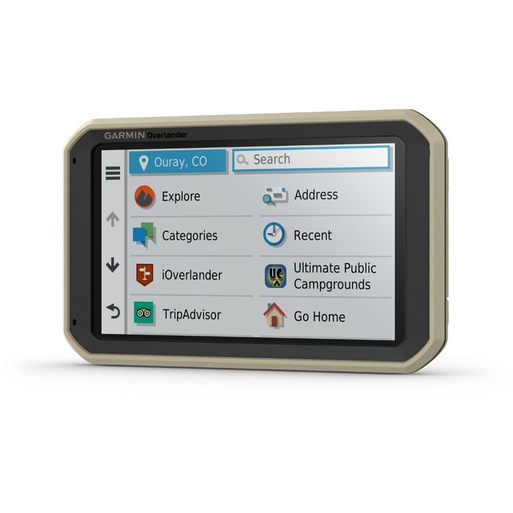 Garmin Overlander Offroad Vehicle GPS Black