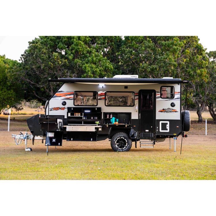 Austrack Gibb 16B Series 3 Hybrid Camper Grey