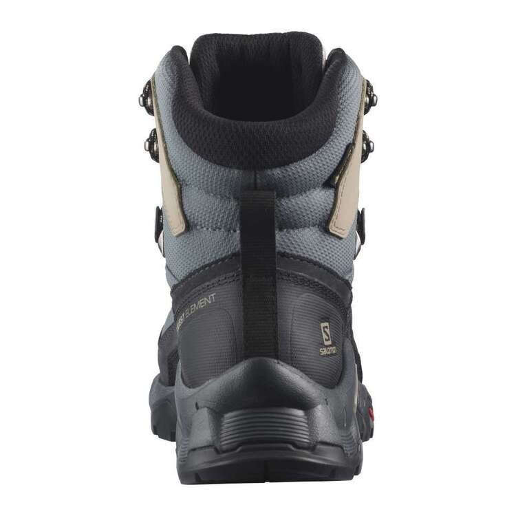 Salomon Women's Quest Element Gore-Tex Mid Hiking Boots Ebony & Stormy Weather