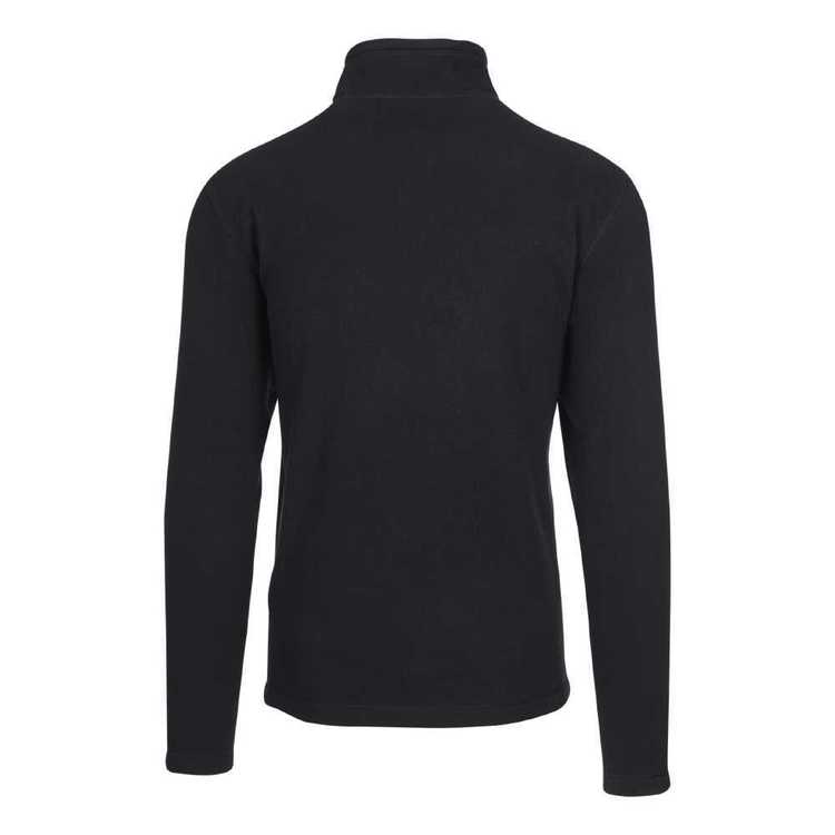 Cape Men's Storm Polar V Neck Quarter Zip Jacket Black