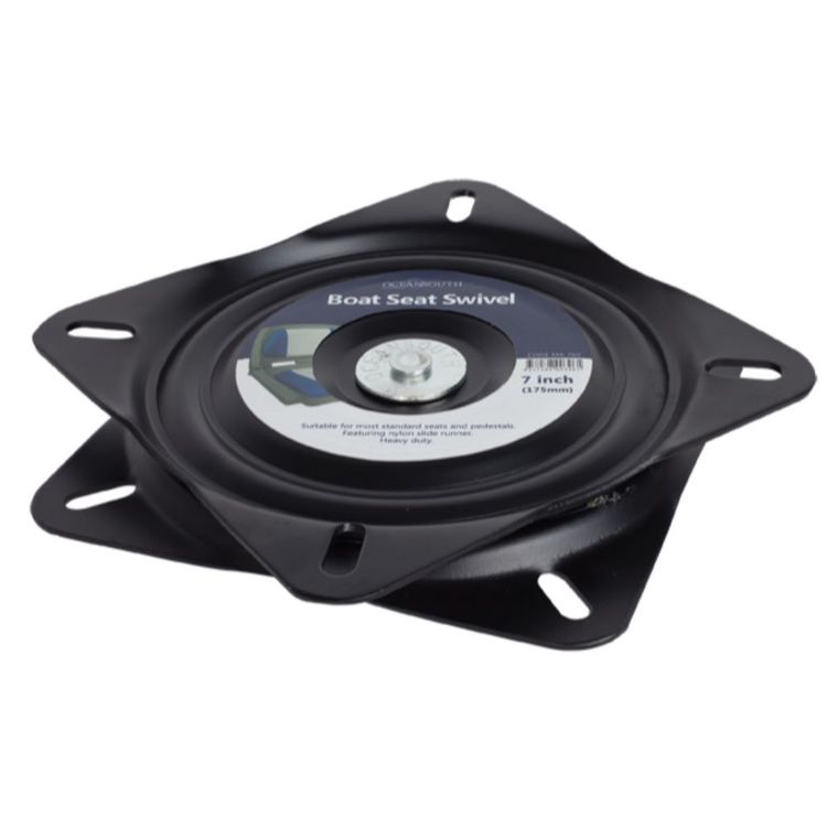 Oceansouth Seat Swivel 7 Inch (175mm) EDC Coated Silver