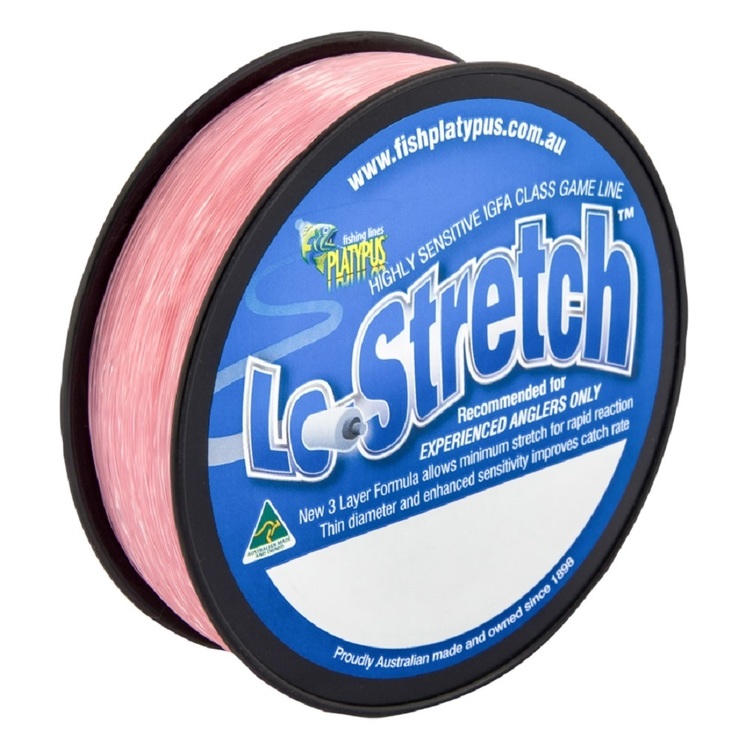 Platypus Lo-Stretch Pink 300M Mono Line Pink