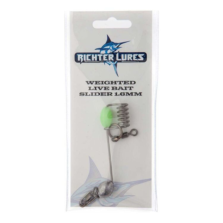 Richter Weighted Live Bait Slider 1.6mm Grey 1.6 mm