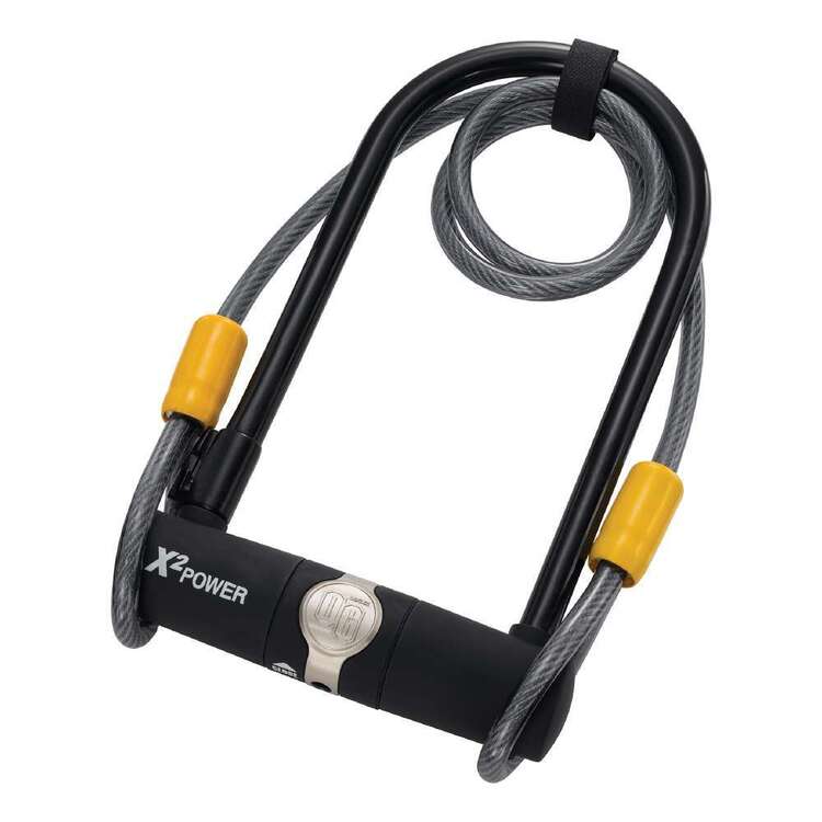 OnGuard X2P U-Lock & Cable 115 x 230 mm Black 115 X 230 mm