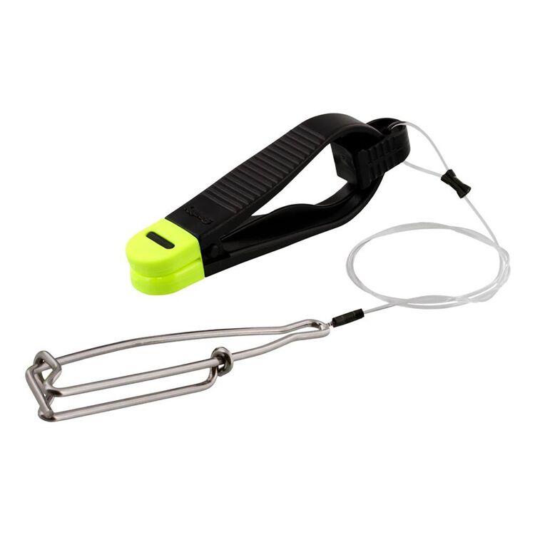 Scotty Power Grip Plus Release, 18'' Leader with Cable Snap Black