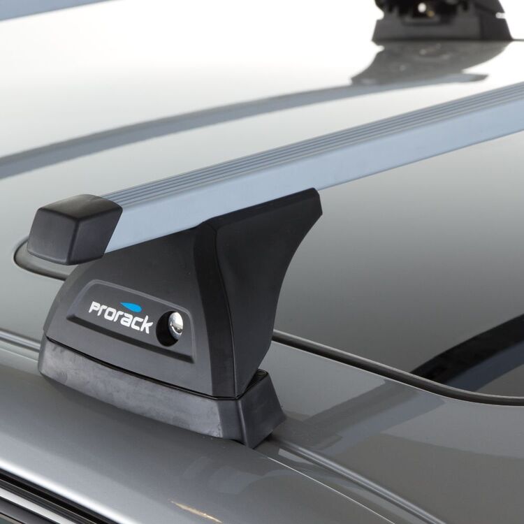 Prorack P16 Standard Through Bar Roof Rack Pair Silver