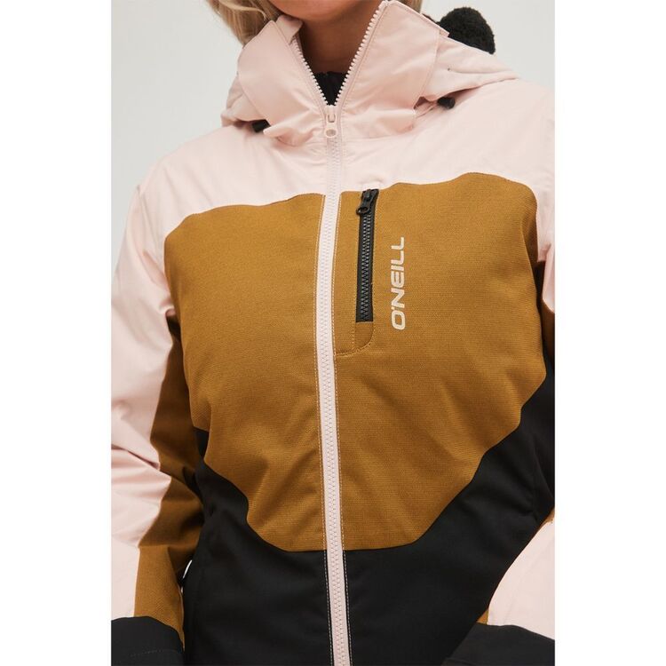 O'Neill Women's Diamond Snow Jacket Peach Whip