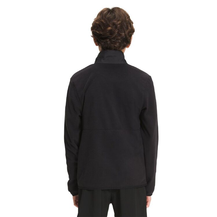 The North Face Kids' Glacier Quarter Zip Fleece Top TNF Black