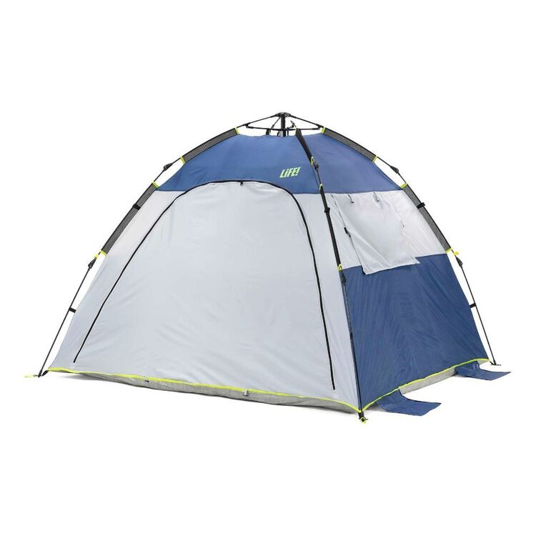 Life! Sumatra 2.0 Navy & Silver Beach Shelter