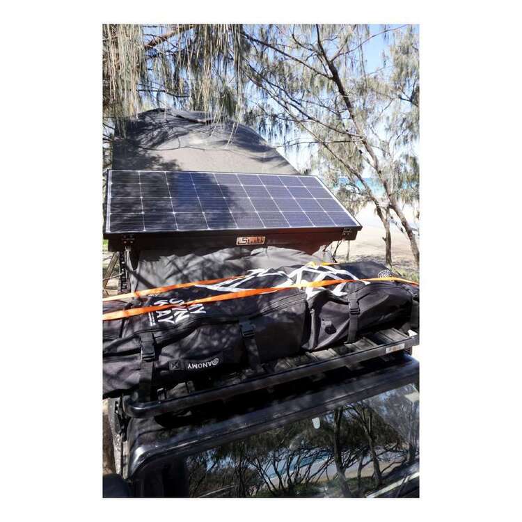 KT Cables 120 Watt Solar Panel Black