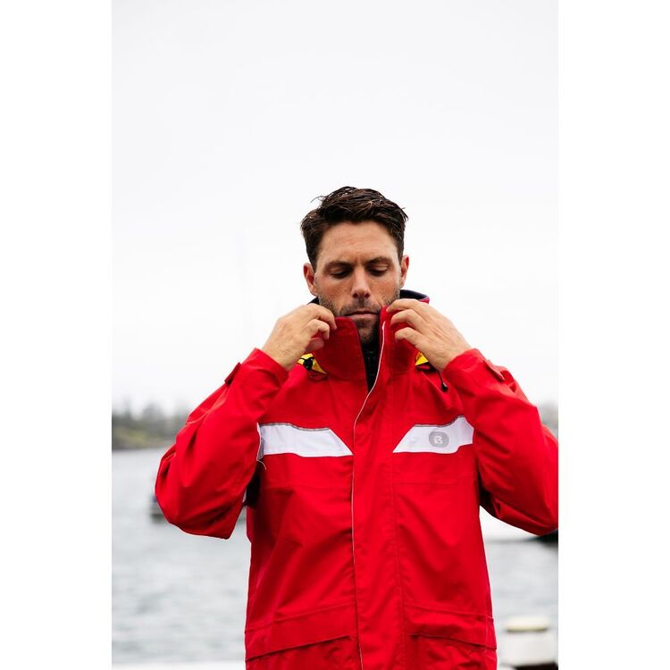 Burke Marine Men's Bass 3/4 Jacket Red