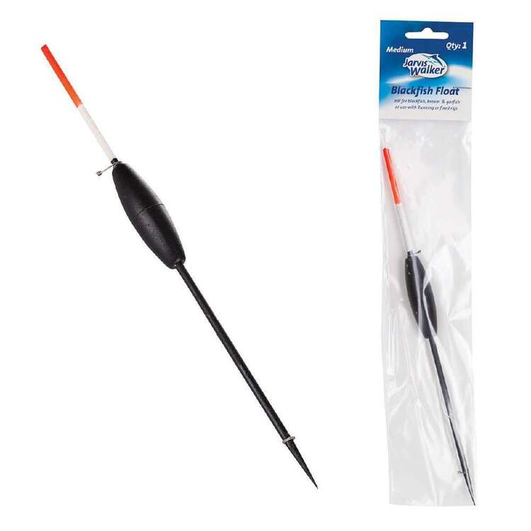 Jarvis Walker Blackfish Float Medium Black & White Medium