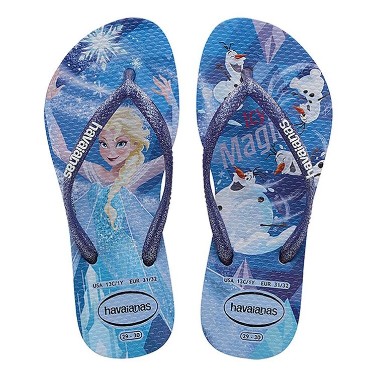 Havaianas Kids' Frozen Slim Thongs Quiet Lilac