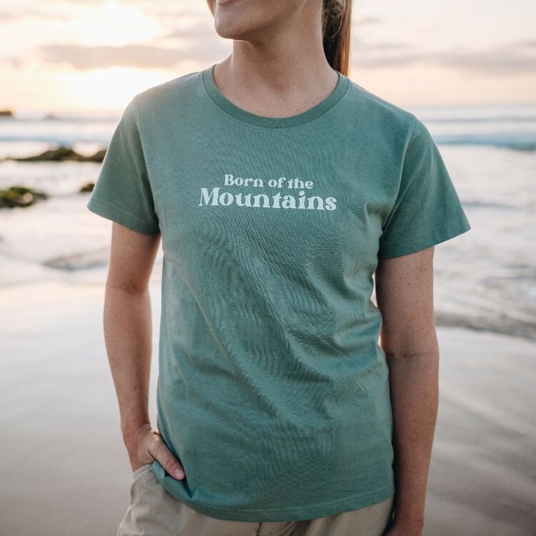 Mountain Designs Women's Lily Australus Short Sleeve Tee Lily Pad