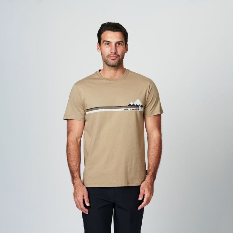 Helly Hansen Men's Coronet Tee Pebble