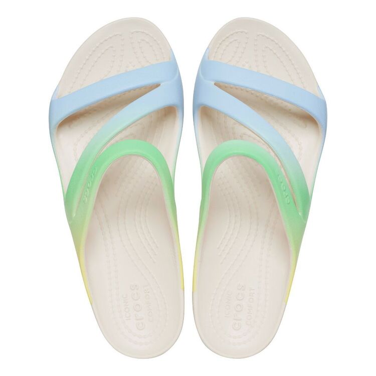 Crocs Women's Kadee II Seasonal Graphic Sandals Stucco & Multicoloured