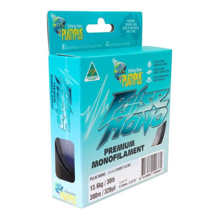 Platypus Pulse Premium Mono Line 300M Ghost Clear