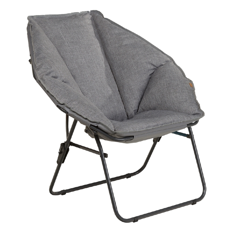 Spinifex Premium Slimline Moon Chair Grey Marle