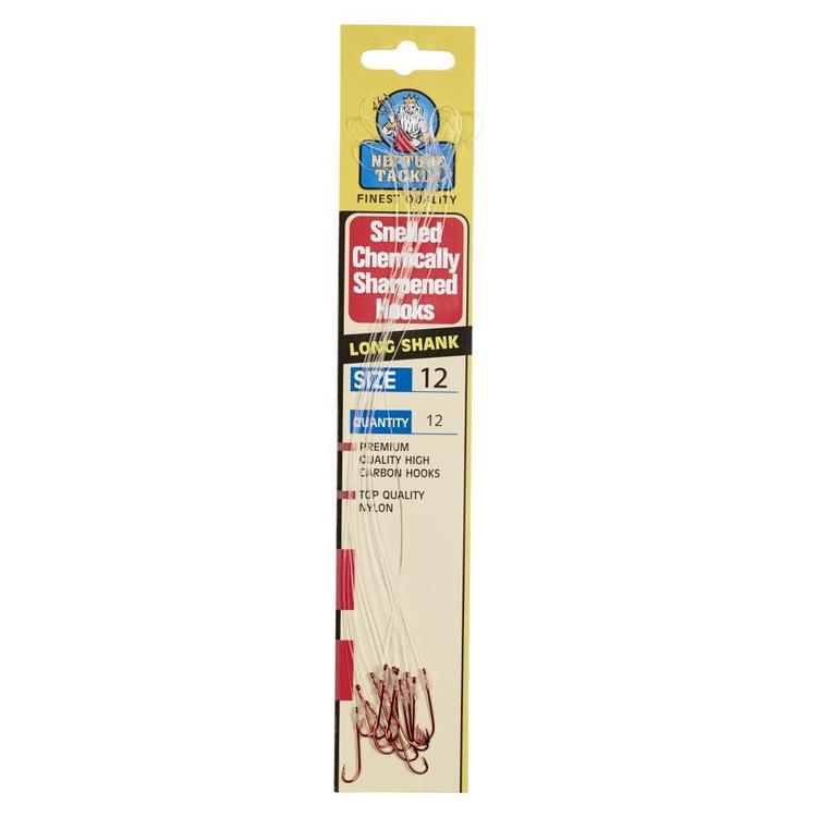 Neptune Tackle Snelled Long Shank Hooks
