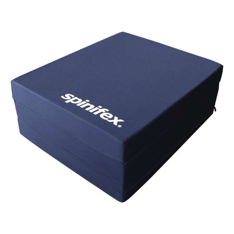 Spinifex Tri-Fold Bed Single Blue Navy