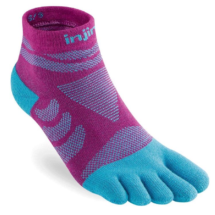 Injinji Women's Ultra Run Mini Crew Socks Jam