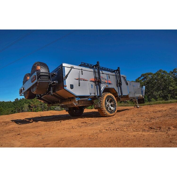 Austrack Plenty X Double Folding Offroad Camper Trailer Grey
