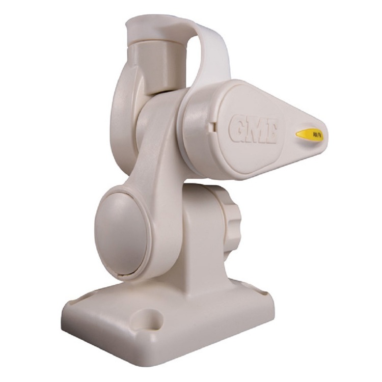 GME Double Swivel Rectangular Antenna Base 36XX Whip