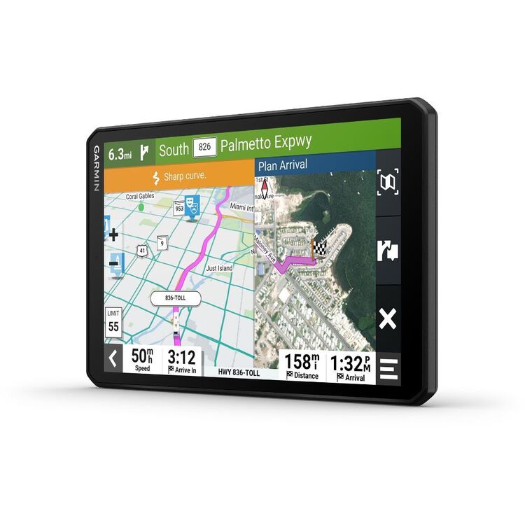 Garmin RV 895 8" RV Camper GPS Satellite Navigator Black