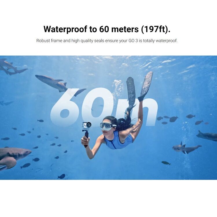 Insta360 GO 3 Dive Case Clear