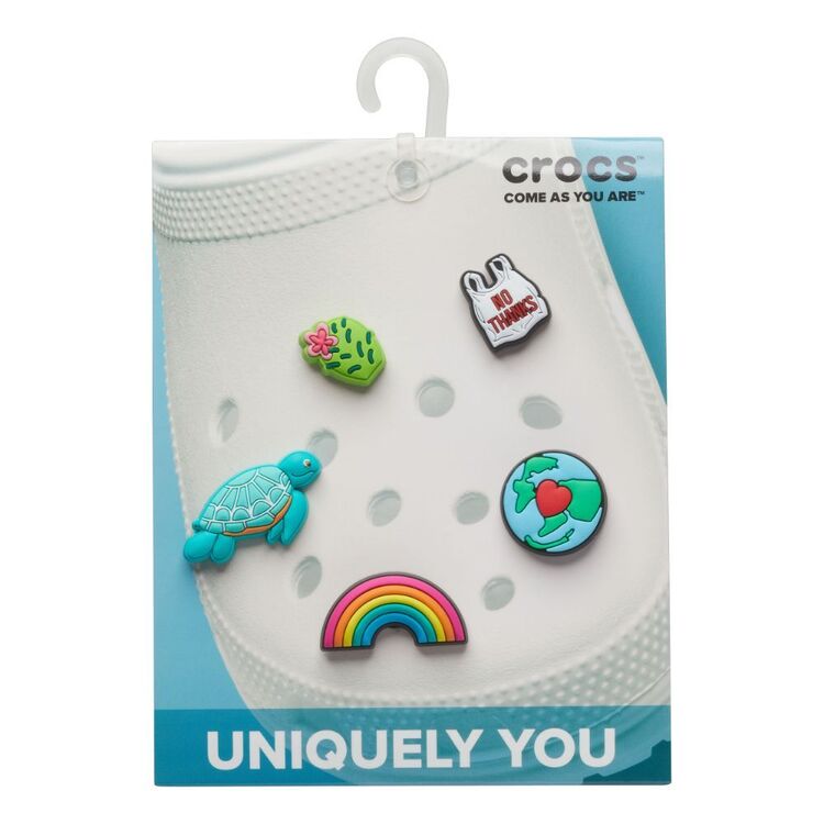 Crocs Our Planet Jibbitz 5 Pack Multicoloured
