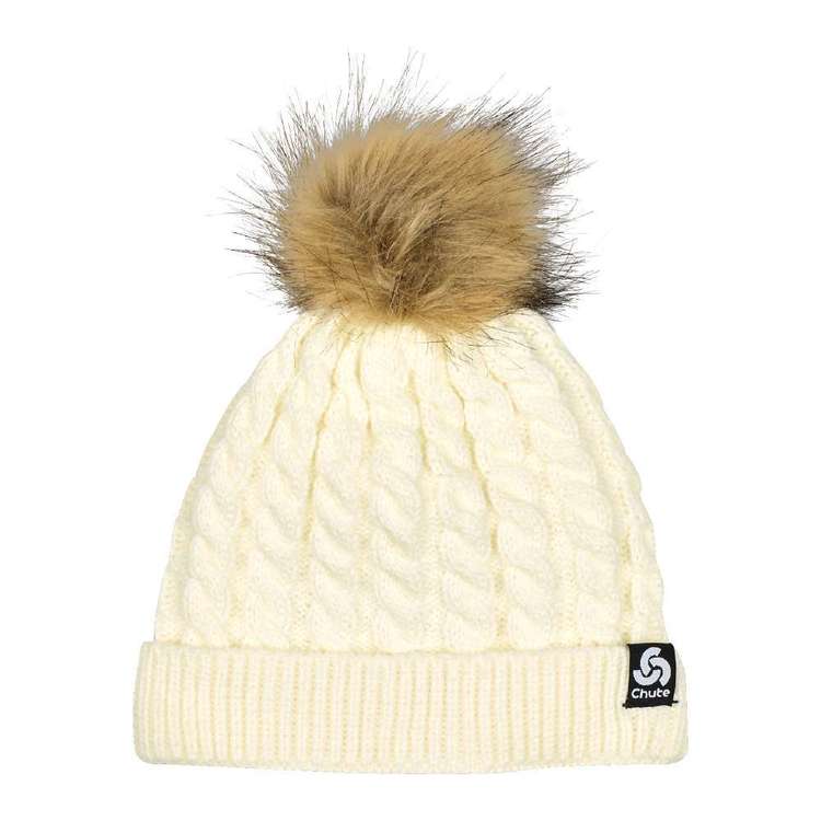 Chute Women's Asta Beanie Cream One Size Fits Most