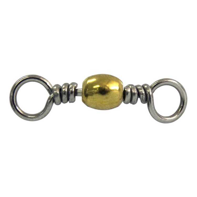 Mustad Brass Barrel Swivel Pack