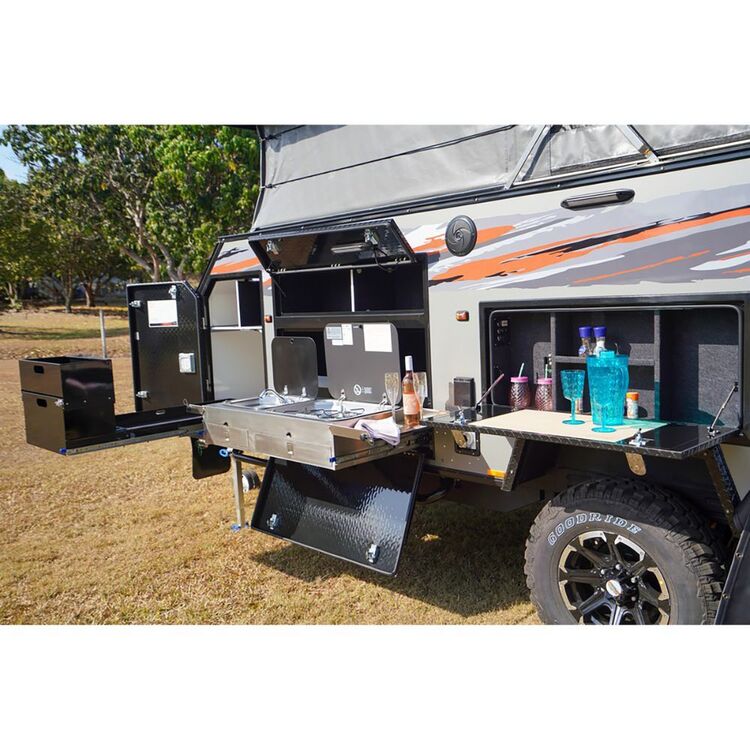 Austrack Talawana X16BLS Series 3 Hybrid Camper Grey