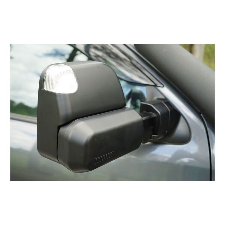 MSA 4X4 Electric Towing Mirror To Suit Isuzu D-Max 2020 Black