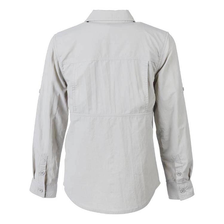 Cederberg Youth Roll Up Sleeve Shirt Stone