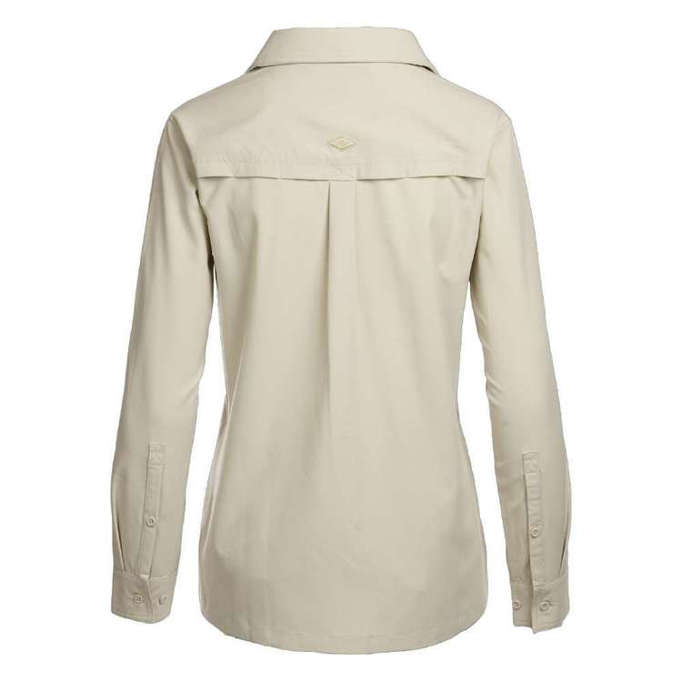 Mountain Designs Women's Florentine Long Sleeve Hiking Shirt Sand