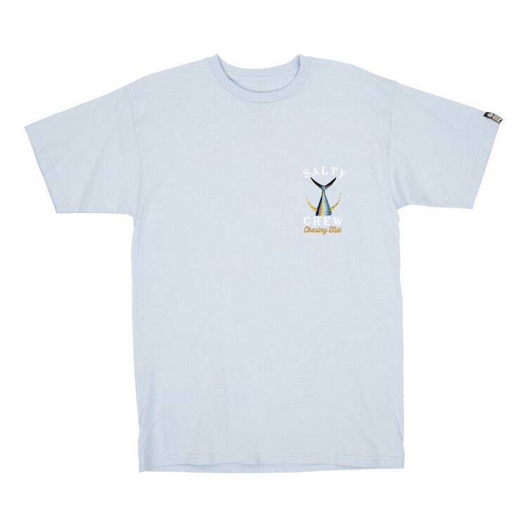 Salty Crew Men's Tailed Short Sleeve Tee Light Blue