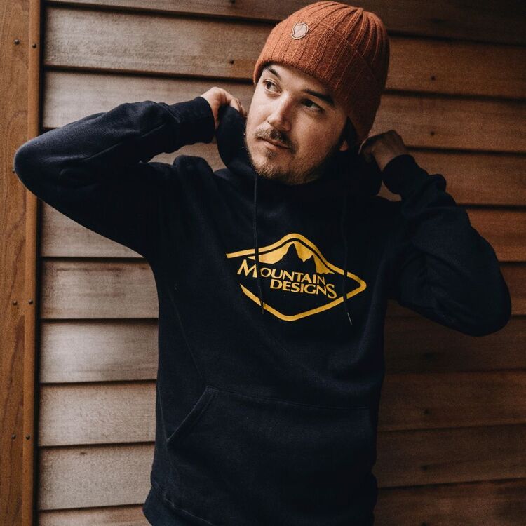 Mountain Designs Men's Skyline Hoodie Black