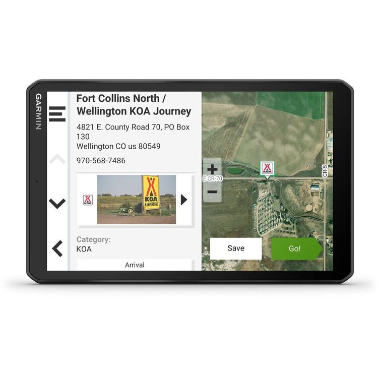 Garmin RV 895 8" RV Camper GPS Satellite Navigator Black