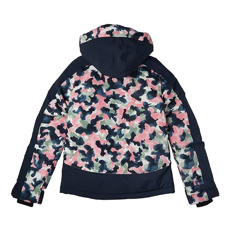 O'Neill Girls' PG Adelite Jacket Blue Aop & Pink