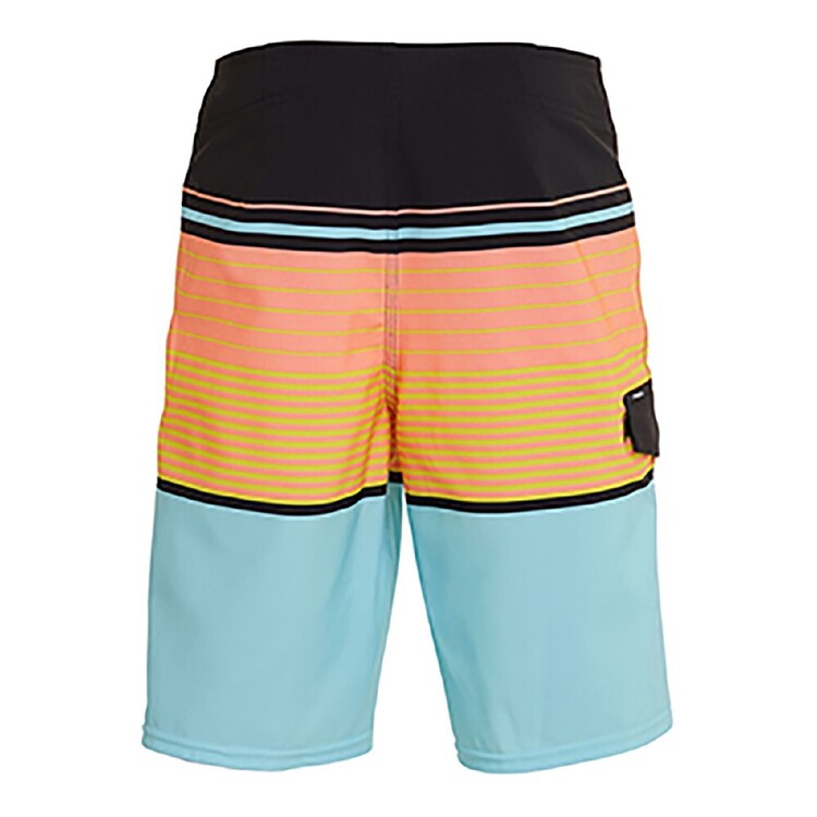 O'Neill Youth Boy's Lennox Stripe 18" Board Shorts Turquoise