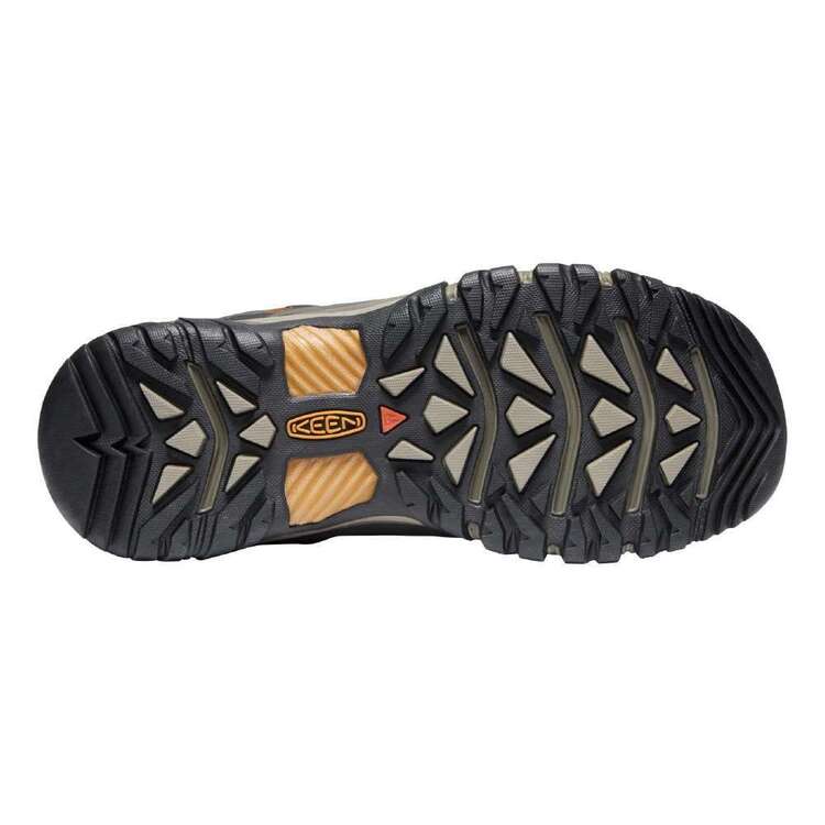 Keen Men's Targhee III Waterproof Mid Hiking Boots Black Olive & Golden Brown