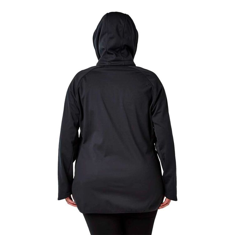 Gondwana Women's Mowarry Softshell Jacket Plus Size Black