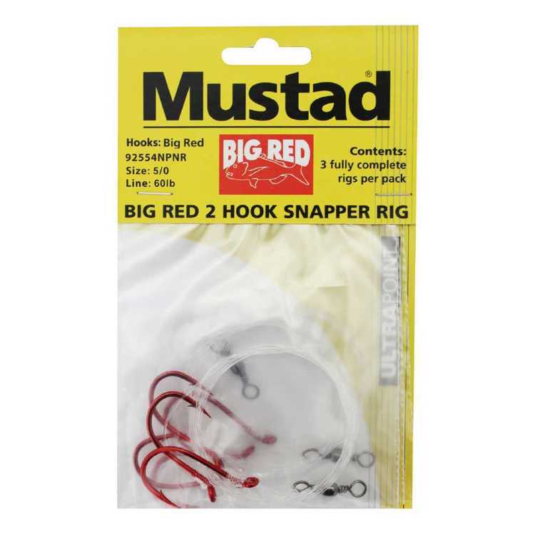 Mustad Big Red Snapper Rig