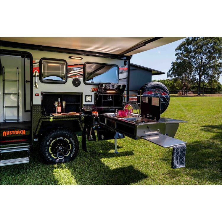 Austrack Tanami X13B Series 3 Hybrid Camper Grey