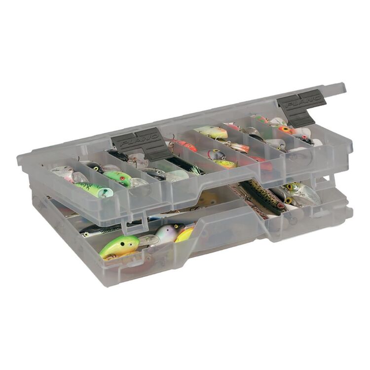 Plano Guide Series 4700 Two Tiered Stowaway Tackle Tray Grey Large