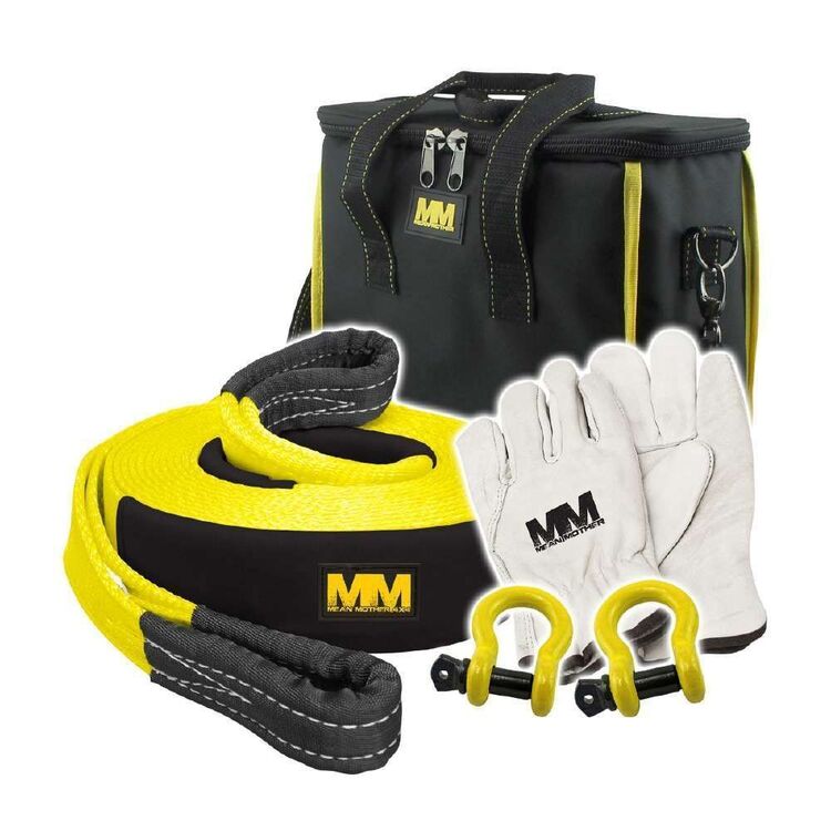 Mean Mother 5 Piece Recovery Kit 8000 kg Snatch Strap